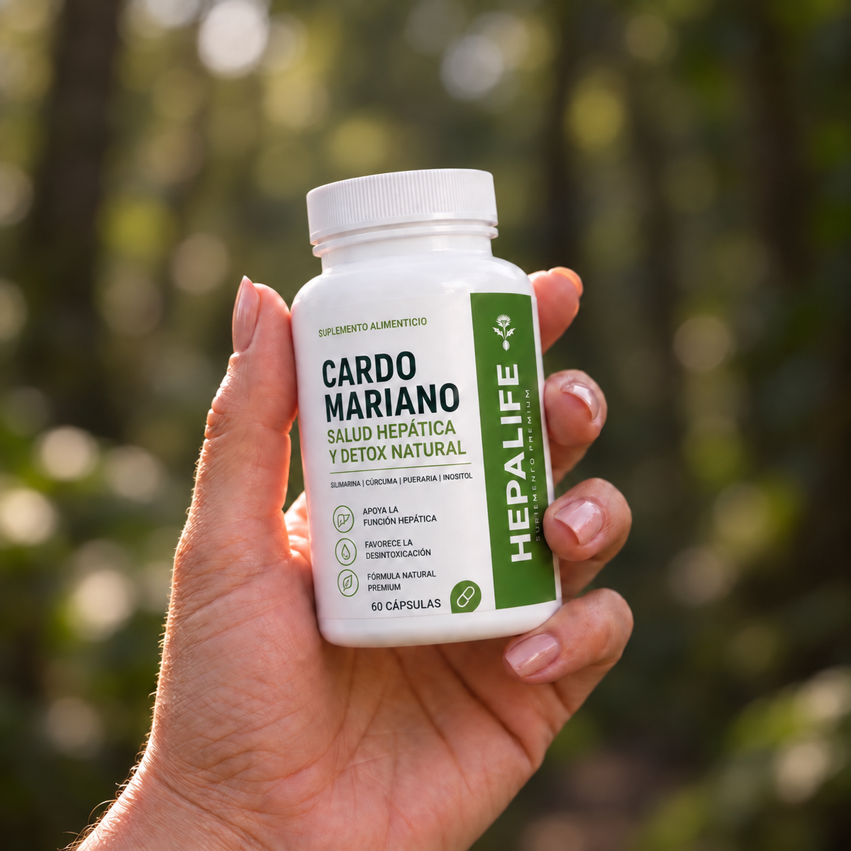 HEPALIFE® — Cardo Mariano para menos hinchazón y una digestión más liviana