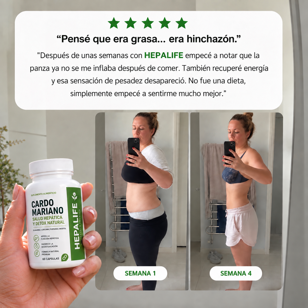 HEPALIFE® — Cardo Mariano para menos hinchazón y una digestión más liviana