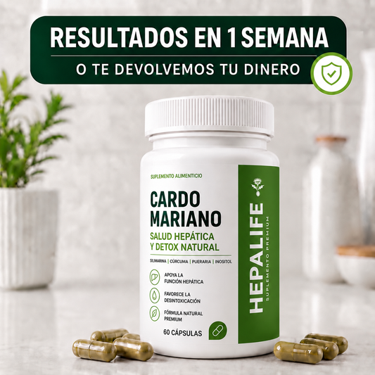 HEPALIFE® — Cardo Mariano para menos hinchazón y una digestión más liviana